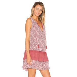 Tularosa Brady Layered Print Dress